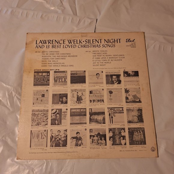 lawrence welk silent night lp record - Picture 4 of 4